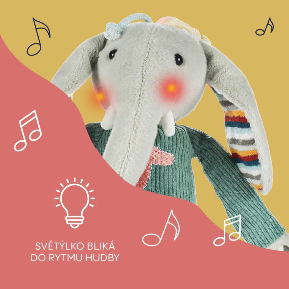 Plyšový interaktívny parťák Elephant