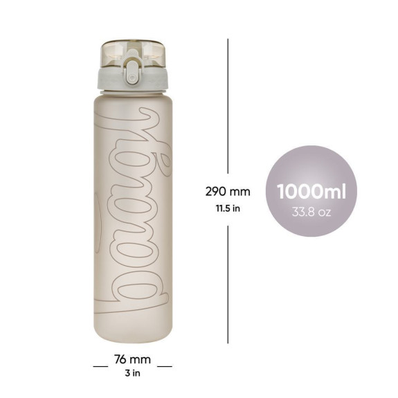 Tritánová fľaša na pitie 1000 ml Baagl