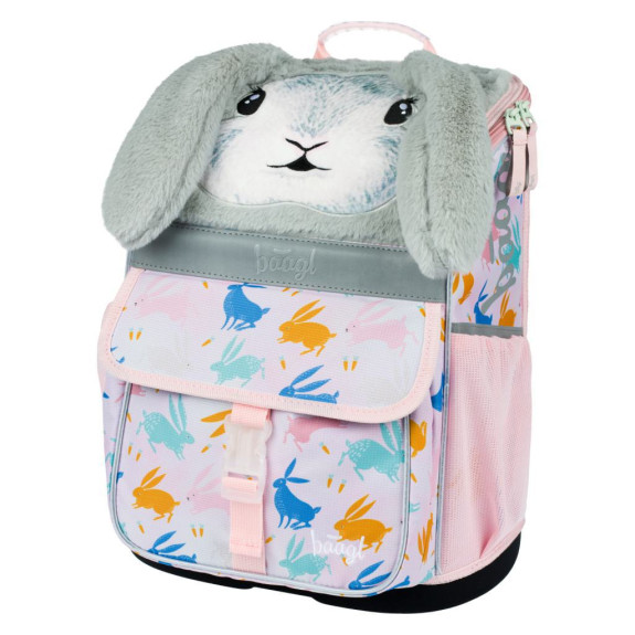 Set 3 Zippy Bunny: aktovka, peračník, sáčok Baagl