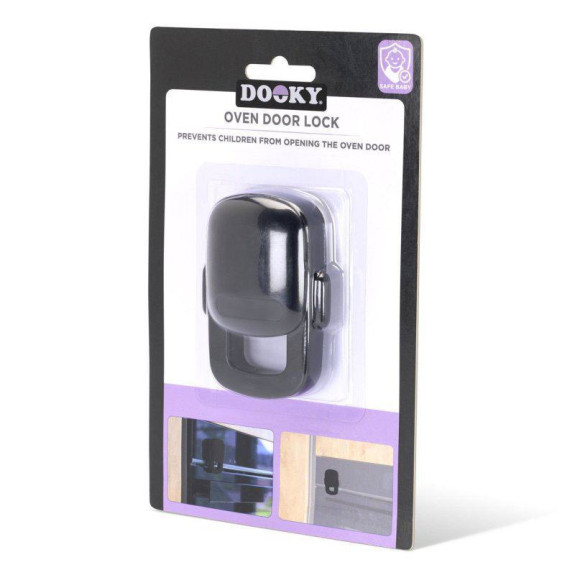 Zámok na dvierka rúry 1 ks Black