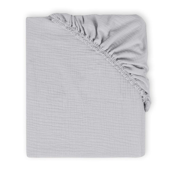 Mušelínové prestieradlo s gumou 60 x 120 cm BabyMatex