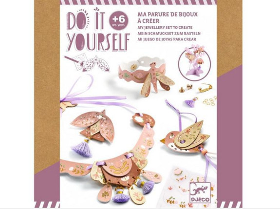 Sada tvorenia šperkov Miss Rosefinch Diy Djeco