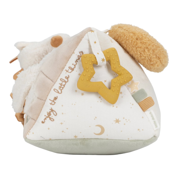 Vankúšik trojhranný s aktivitami Newborn Naturals Little Dutch