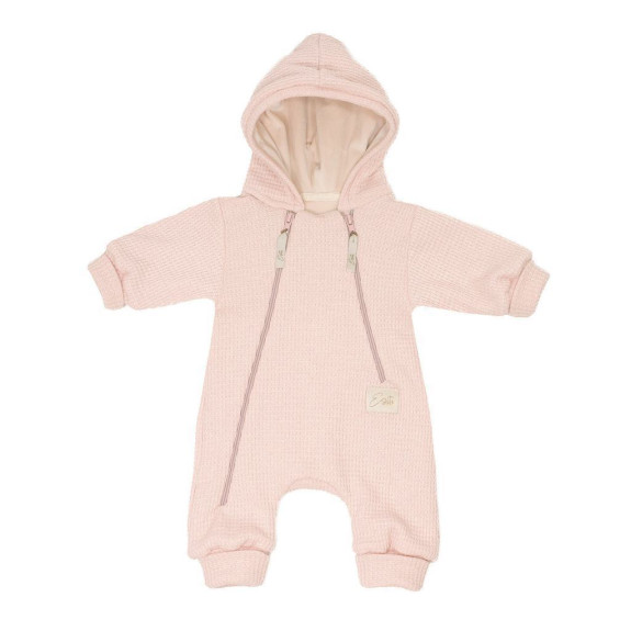 Overal pre bábätko rastúci svetrový Powder pink Esito