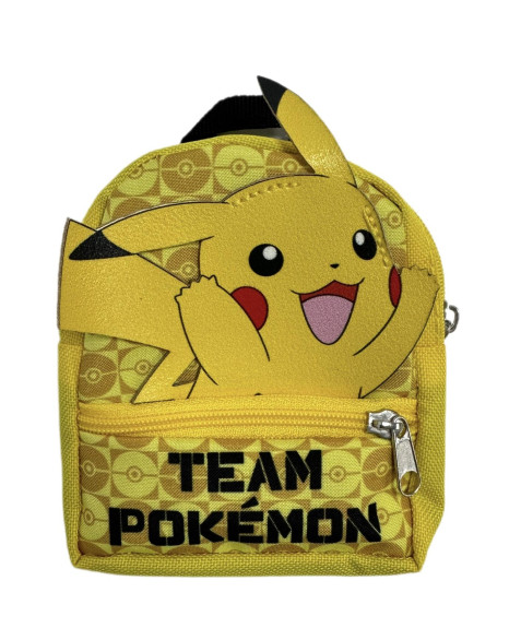 Mini batoh / batôžtek Pokémon látka 9x11cm 5 farieb v plastovej krabičke 24ks v boxe