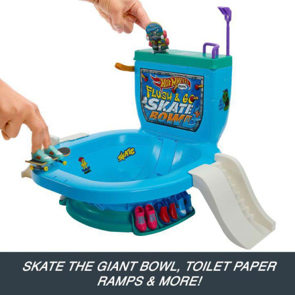 Hot Wheels Skates splachovací fingerboard skatepark
