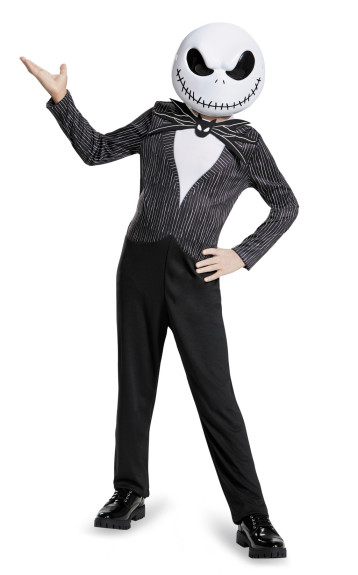 Nightmare before Christmas kostým Jack Skellington, 10 - 12 rokov