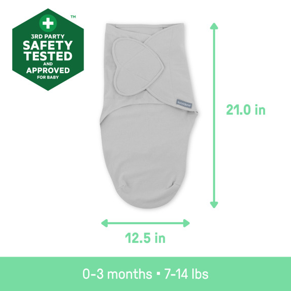Zavinovačka SwaddleMe™ Uliatka bavlna 2 ks 0,5 Tog 0 - 3 m Ingenuity