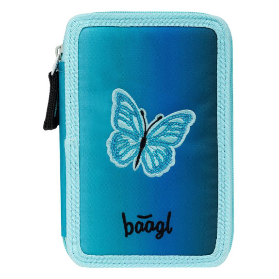 Školský peračník trojposchodový Butterfly GRS Baagl