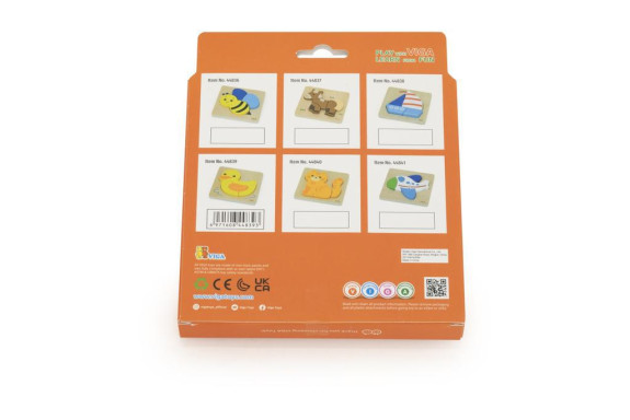 Drevené puzzle pre najmenších - Kačička