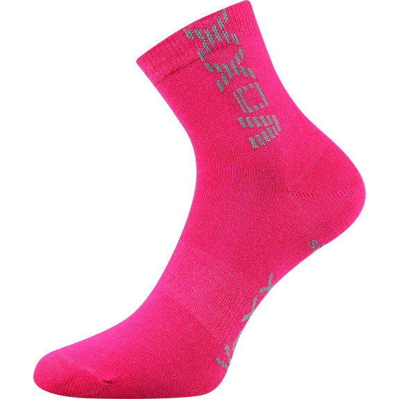 Ponožky detské Adventurik so striebrom Magenta (3 páry)