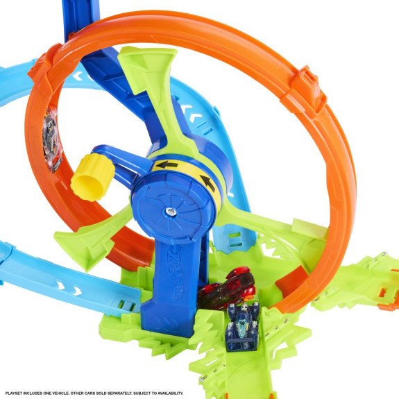 Hot Wheels dráha reťazový náraz