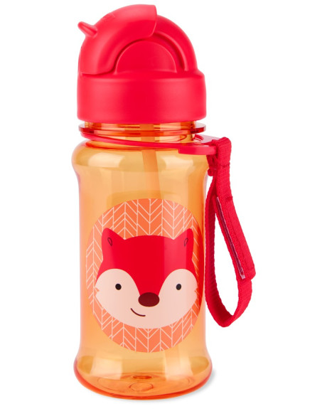 Zoo tritan Fľaša so slamkou 355 ml 12m+ Skip hop