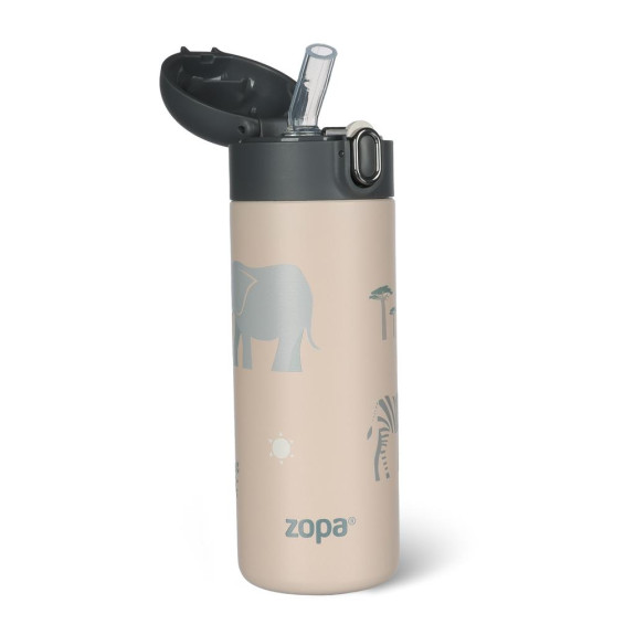 Termoska na tekutiny so slamkou 400 ml Zopa