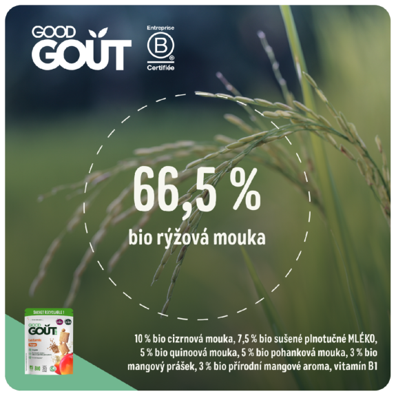Good Gout BIO Mangové vankúšiky (50 g)
