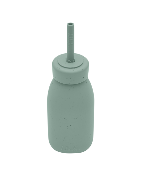 Fľaša so slamkou Platinum Silicone KikkaBoo