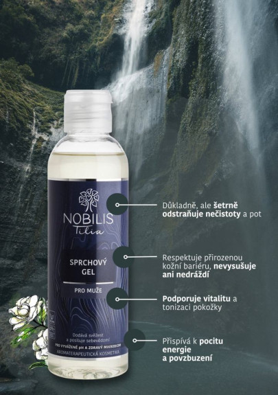Sprchový gél pre mužov 500 ml Nobilis Tilia