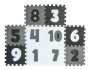 Detské penové puzzle, podložka na zem, číslice, Smily Play 10 ks