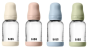 Sklenená fľaša proti kolike so silikónovým cumlíkom 120 ml BIBS
