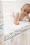 Bavlnený mantinel do postieľky Bump Air Design 360 cm Babymatex