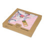 Osuška s kapucňou Bamboo design 100 x 100 cm Babymatex