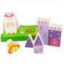 Magnetické vertikálne puzzle zámok Bigjigs Toys