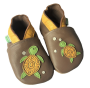 Kožené capáčky Barefoot Veľ. XXL (2-3 roky) Hopi Hop