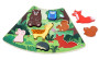 Drevené puzzle Lesné zvieratká prepojiteľné 2Kids Toys
