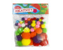 Pom pom mix veľkostí, 80ks