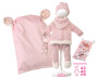 Obleček pre bábiku bábätko New Born veľkosti 40-42 cm s doplnkami Llorens