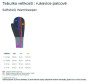 Zimné palcové rukavice softshell s baránkom Sky blue Veľ. 1 - 2 roky Esito