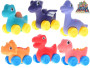 Dinosaurus 7 cm jazdiaci voľný chod 18 m+