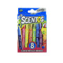 Metalické fixky Scentos 8 ks