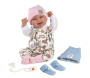 New born 2v1 realistická bábika bábätko so zvukmi a mäkkým látkovým tele Llorens