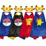 Detský karnevalový prevlek Pokémon Pikachu 2v1