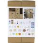Kreatívna sada Maxi box so zásuvkami Šperky Creativ Company