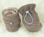 Capáčky Teddy fleece double Brown hnedá Esito