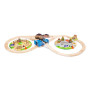 Vláčikodráha Stavba 50 dielov Bigjigs Rail