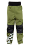 Softshellové nohavice detské Maskáč khaki Wamu