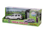 Volvo EX90 kov s prívesom pre kone 28 cm spätný chod Kids Globe Traffic