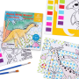 Maľovanie vodou Dinosaury 24 omaľovánok