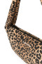 Cotton Mini Cross Body Bag Brown Leopard Studio Noos