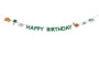 Závesný baner "Happy birthday" Dino 3 m