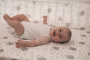 Bavlnená prestieradlo s gumou a potlačou 70 x 140 cm Babymatex