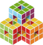 Geomag Magicube Art 64 dielikov