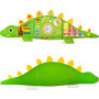 Soft Activity Board Dinosaurus 2Kids Toys