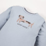 Body Puppy Playtime modré s dlhým rukávom Eevi