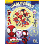 Omaľovánky so svietiacimi samolepkami Spidey