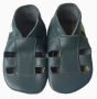 Kožené capáčky sandálky Barefoot Vel. L (12-18 mes.) Hopi Hop
