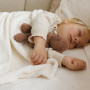 Detská deka s plyšovým maznáčikom 75 x 100 cm BabyOno